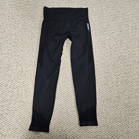 Gymshark Black Energy Seamless Leggings Size Large - Picture 4 of 11